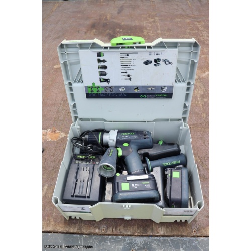 Akkuschrauber im Systainer Festool