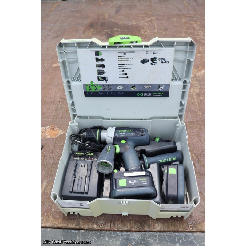 Akkuschrauber im Systainer Festool