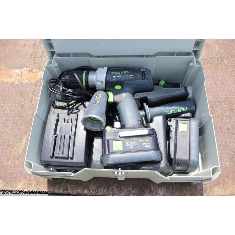 Akkuschrauber im Systainer Festool