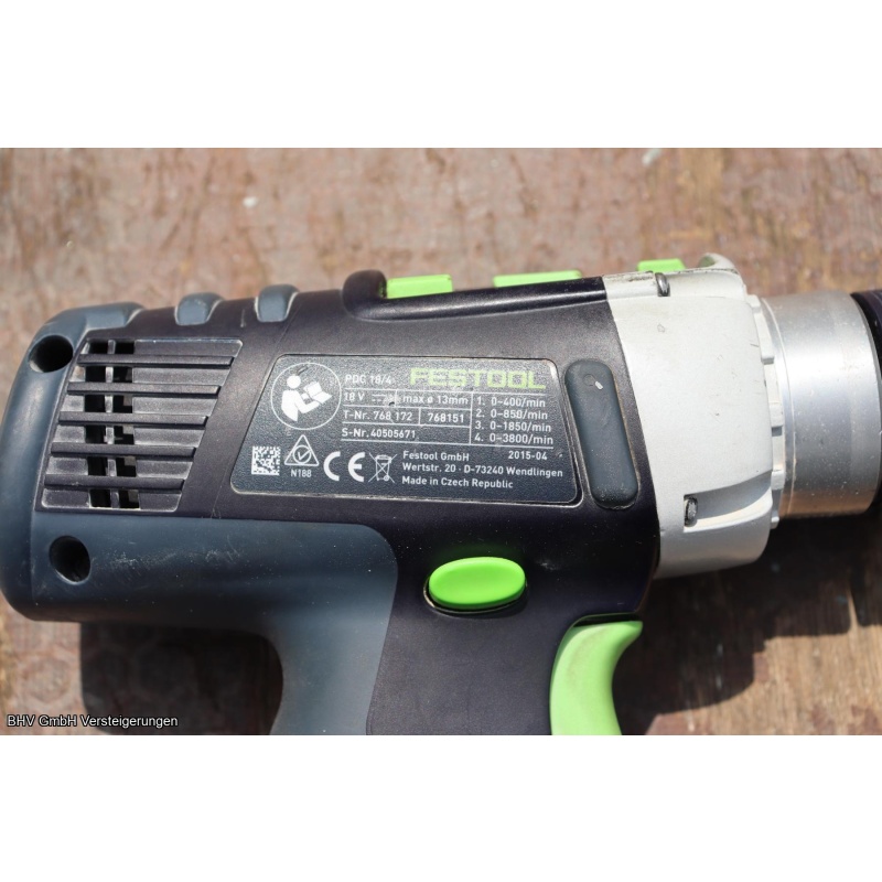 Akkuschrauber im Systainer Festool