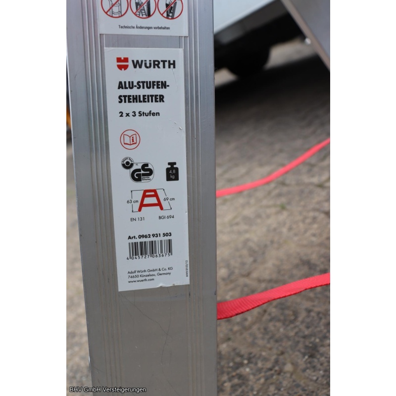 Aluminium Trittleiter Würth