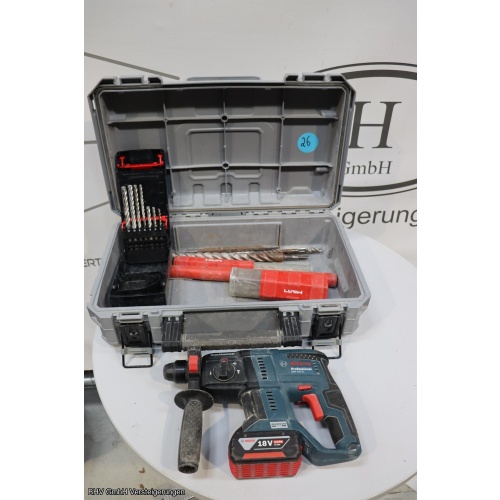 Akku-Bohrhammer  Bosch (blau) GBH 18V-21 Professional