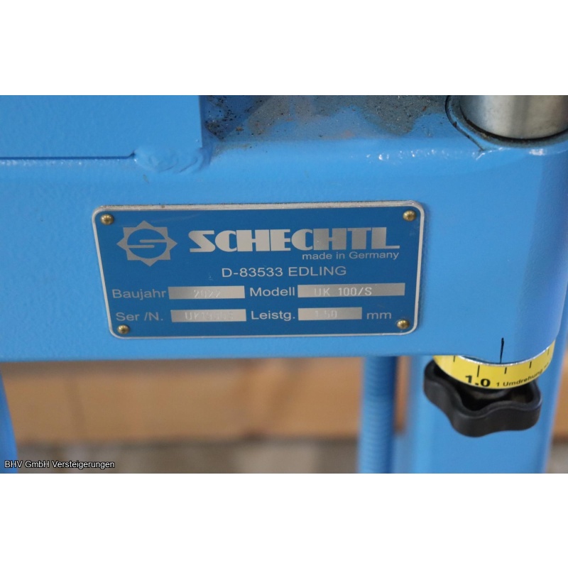 Segmentkantbank / Universal Schwenkbiegemaschine Schechtl UK 100/S