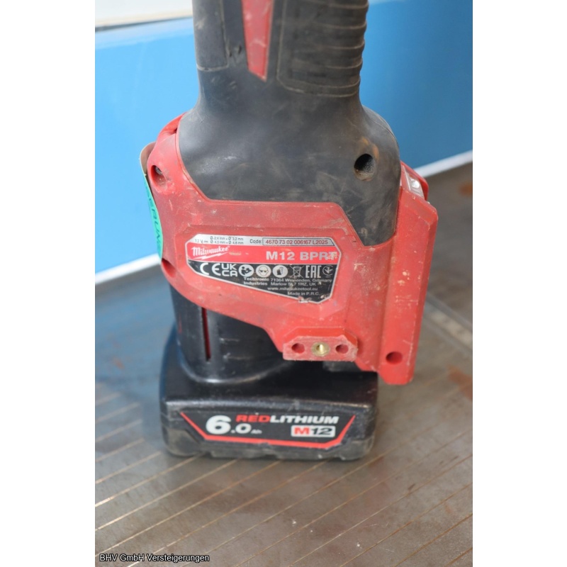 Akku-Nietwerkzeug Milwaukee M12 BPRT