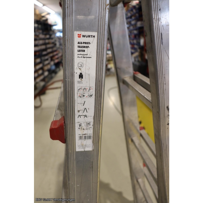 Posten Aluminium Leiter (3 Stück) Würth