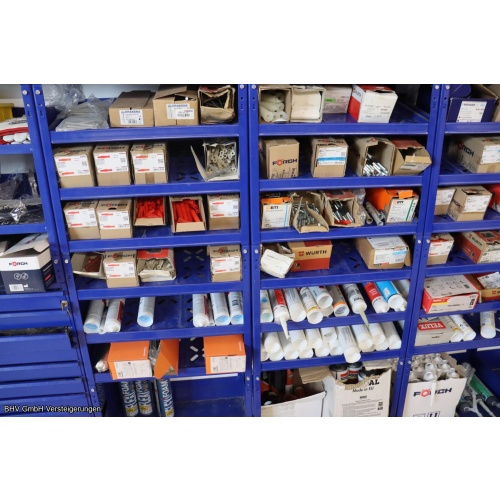 Posten Schrauben und Verbrauchsmaterialien