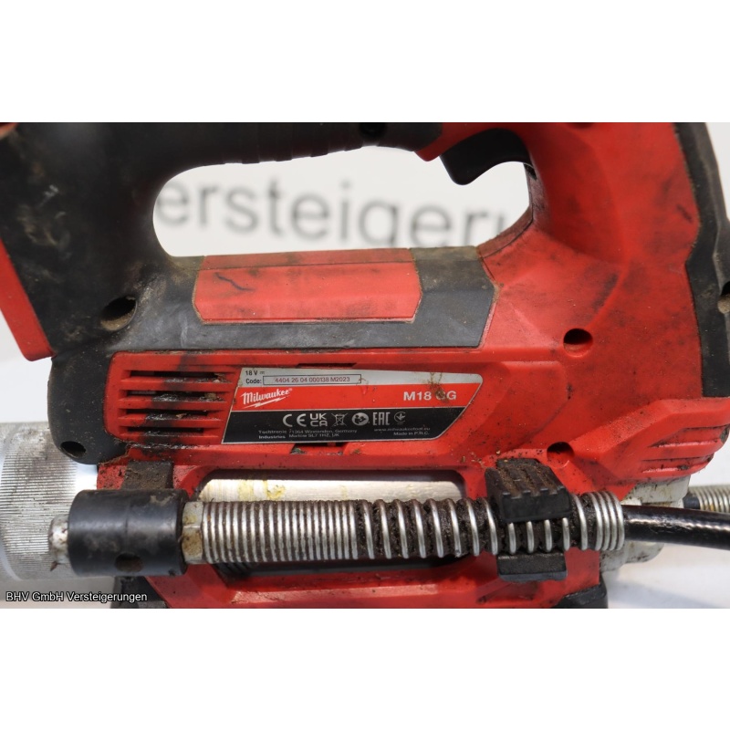 Akku-Fettpresse Milwaukee M 18 GG