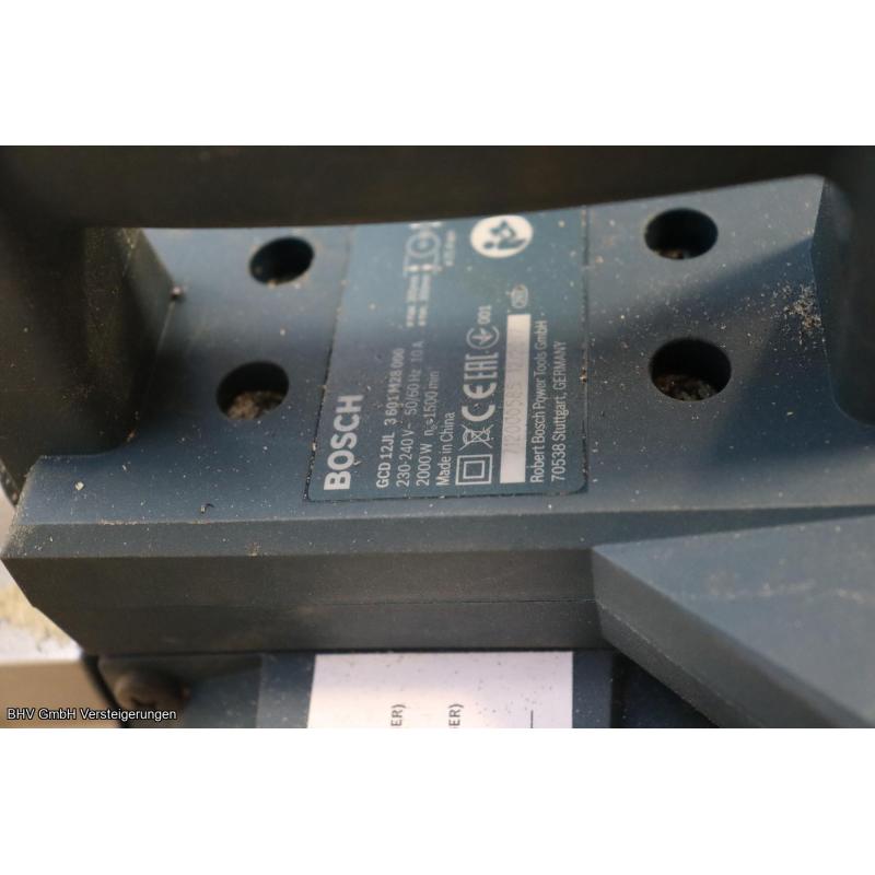 Kaltkreissäge / Metalltrennsäge Bosch (blau) GCD 12 JL Professional