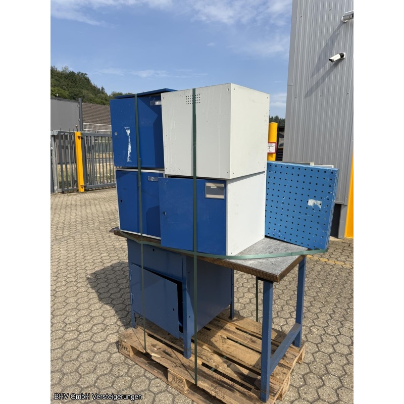 Werkbank mit Lochrückwand