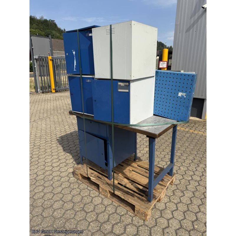 Werkbank mit Lochrückwand