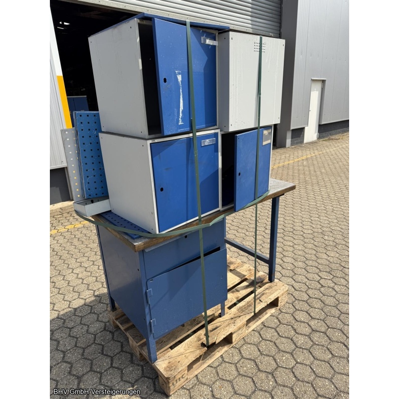 Werkbank mit Lochrückwand