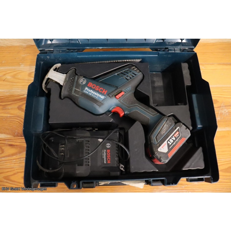 Akku-Säbelsäge Bosch GSA 18V-LI C Professional