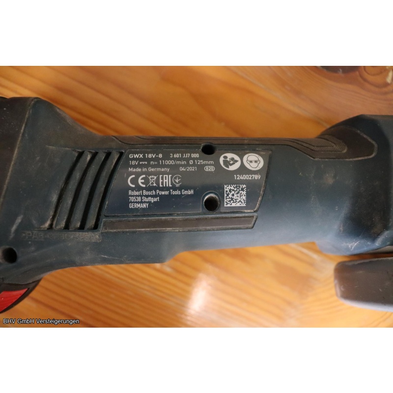 Akku-Winkelschleifer Bosch GWX 18V-8 Professional