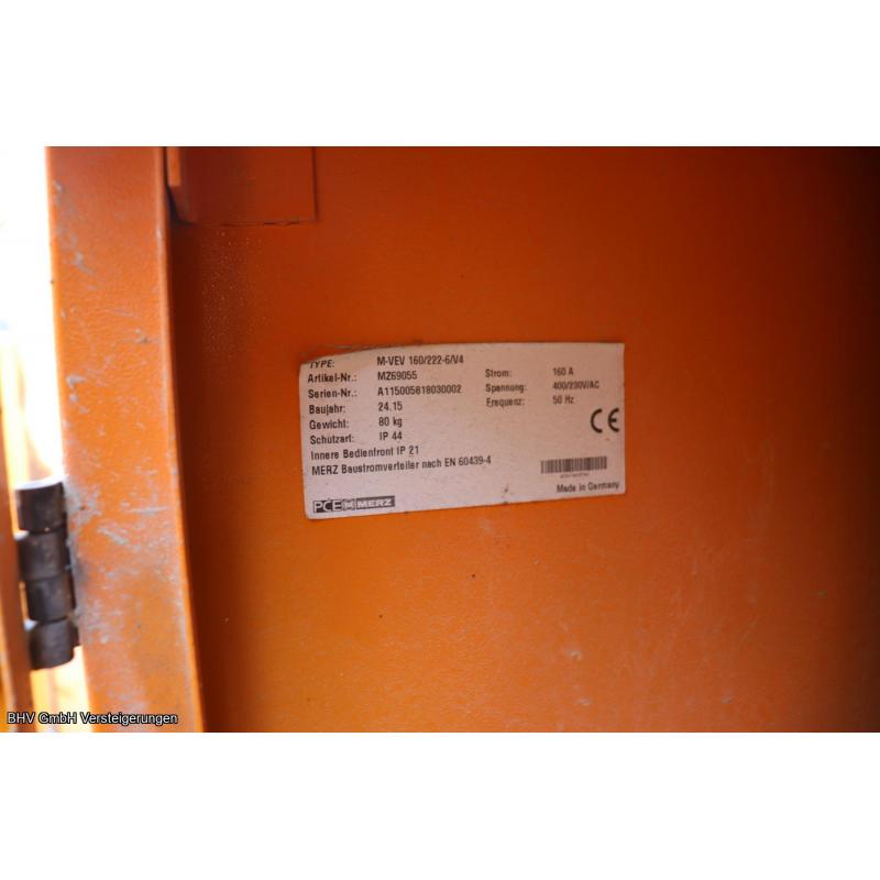 Baustromverteiler Merz M-VEV 160/222-6/V4