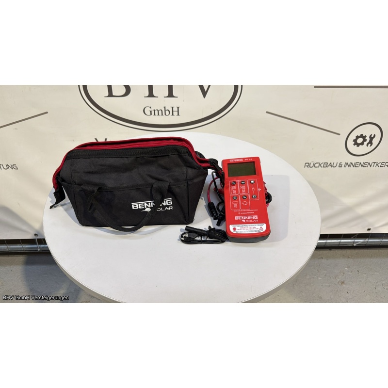 Photovoltaik-Installationstester Benning Solar PV 1-1