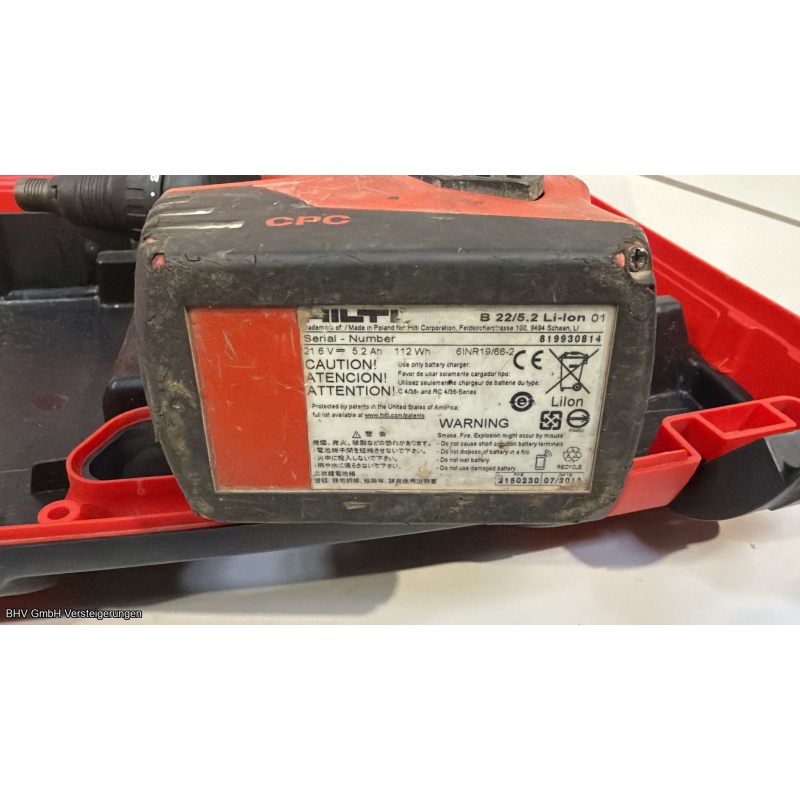 Akku-Metallbauschrauber (im Koffer) Hilti ST 1800-A22