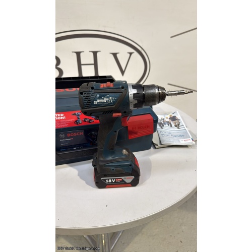 Akkuschrauber (im Koffer) Bosch (blau) GSR 18V-60 C Professonal