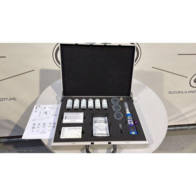 Analysen-Koffer (pH / LF / Gesamthärte) Grünbeck Geno-therm