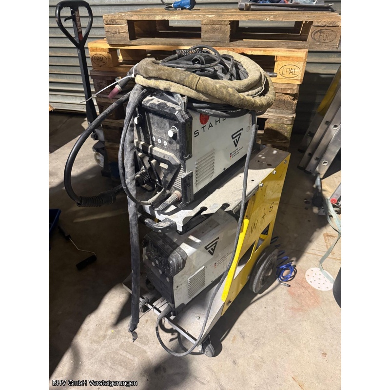 MIG-MAG + WIG Schweißgeräte Stahlwerk