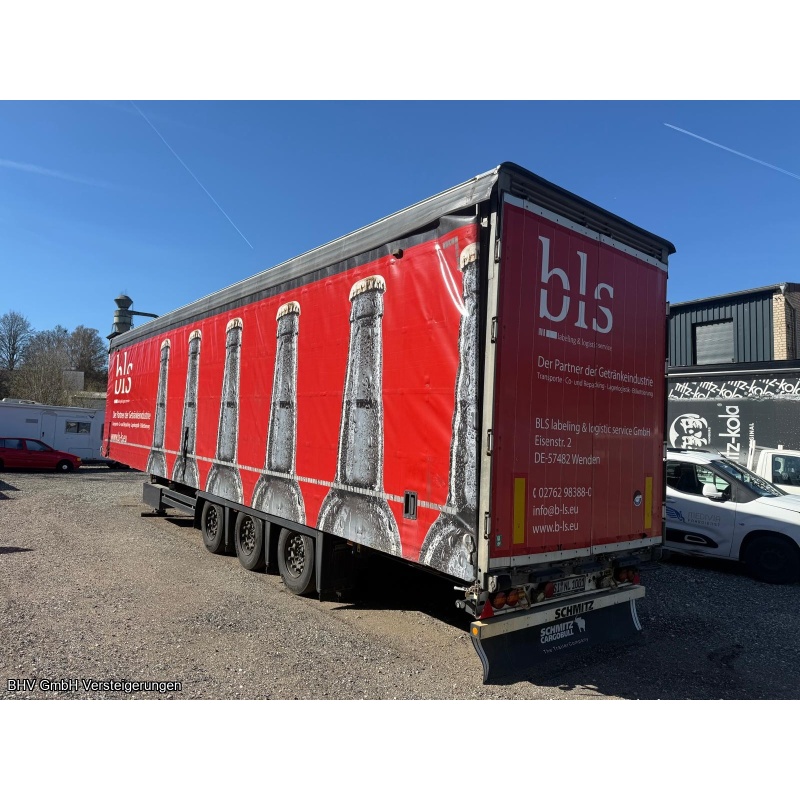 Auflieger Sattelcurtainsider (Mega)  Schmitz Cargobull SCS 24/L 13.62 MEGA