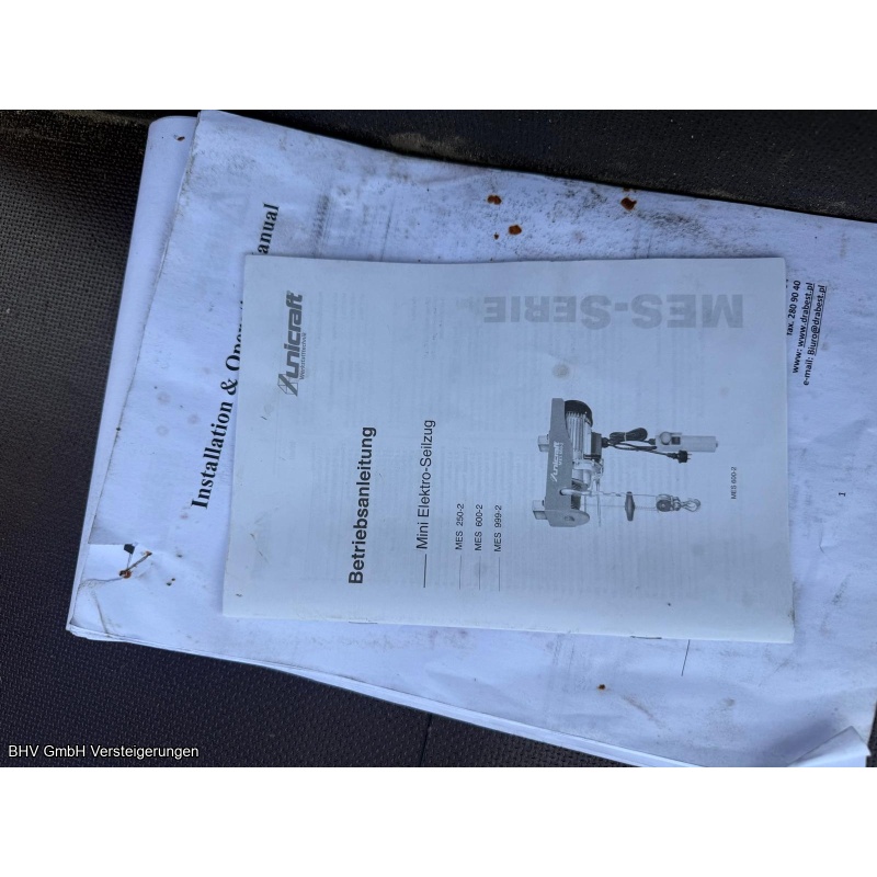 Dachdecker - Leiterlift - Leiterwinde Drabest W 16