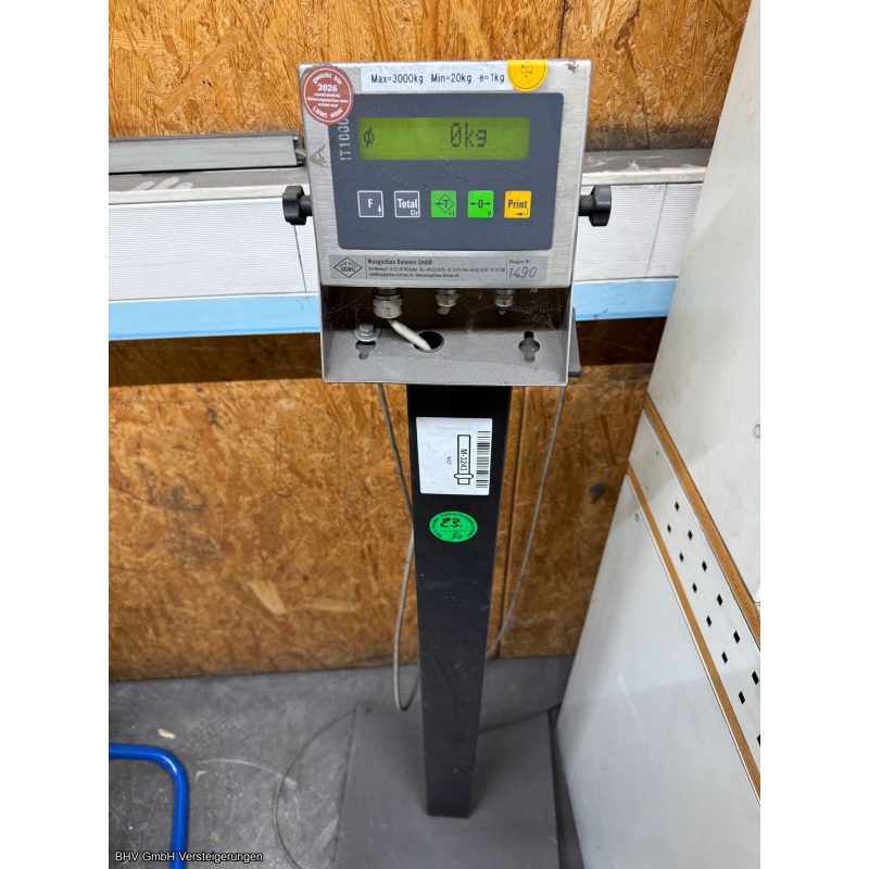 Bodenwaage Waagenbau Dohmen GmbH IT 1000