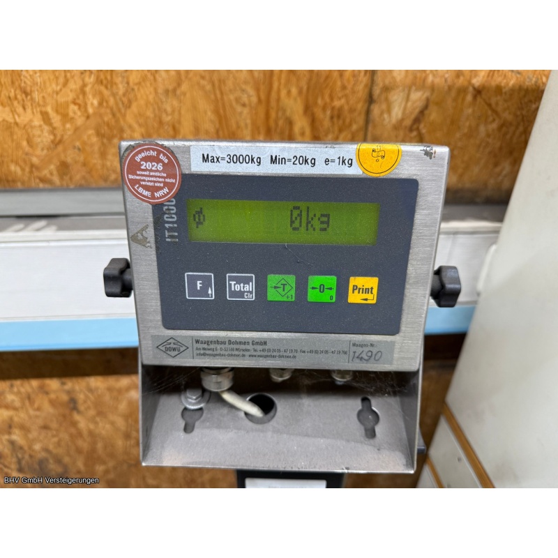 Bodenwaage Waagenbau Dohmen GmbH IT 1000