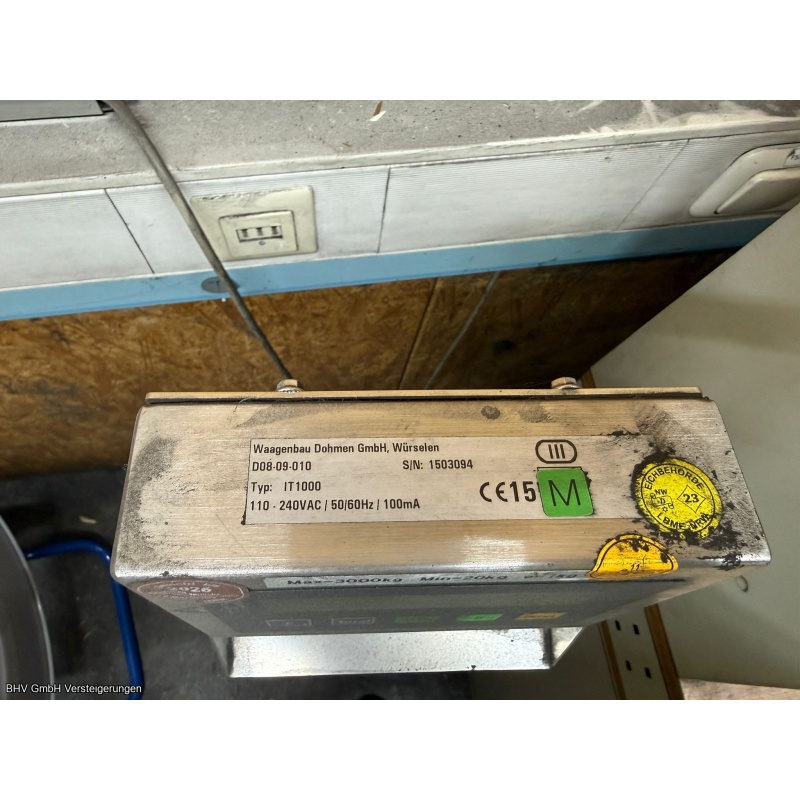 Bodenwaage Waagenbau Dohmen GmbH IT 1000