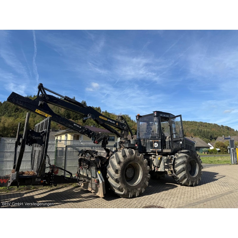 4-Rad Rückemaschine (Skidder) WELTE W230 mit HZM15 - Greifarm Palfinger Epsilon